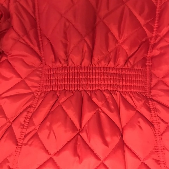 Tommy Hilfiger Girls Quilted Jacket Sz S ( 7 ) Red New - Picture 3 of 6